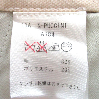 ジャブスアルキヴィオ フランネルウールテーパードパンツ