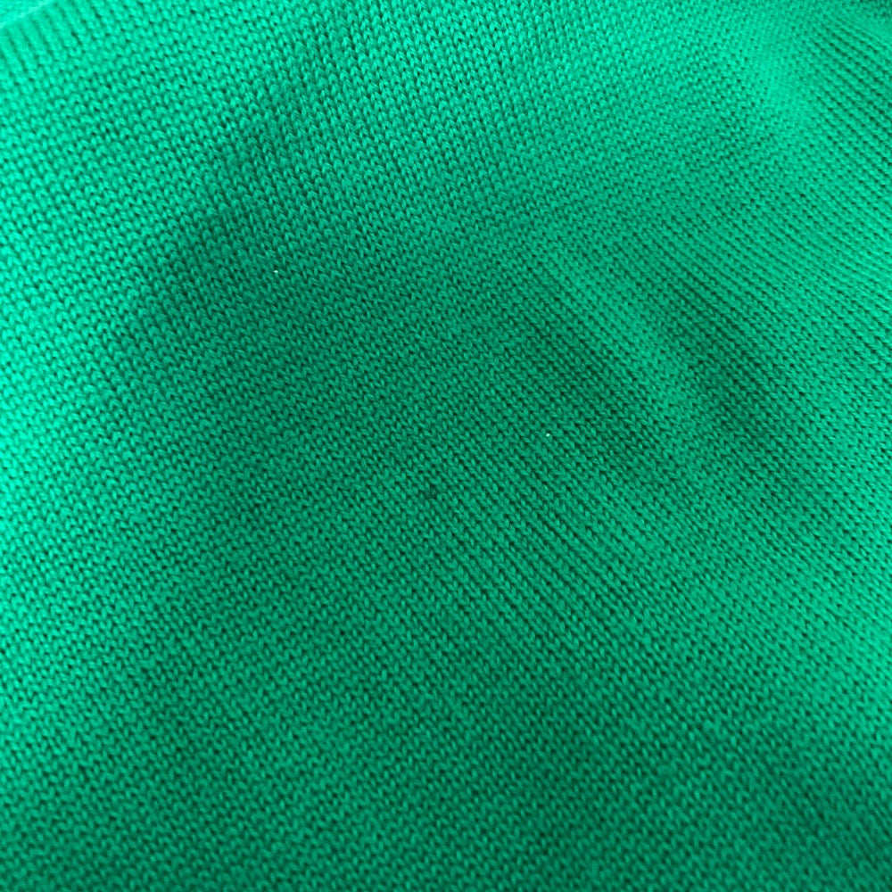 ヴェルサーチェ ロゴ刺繍ウールニットセーター