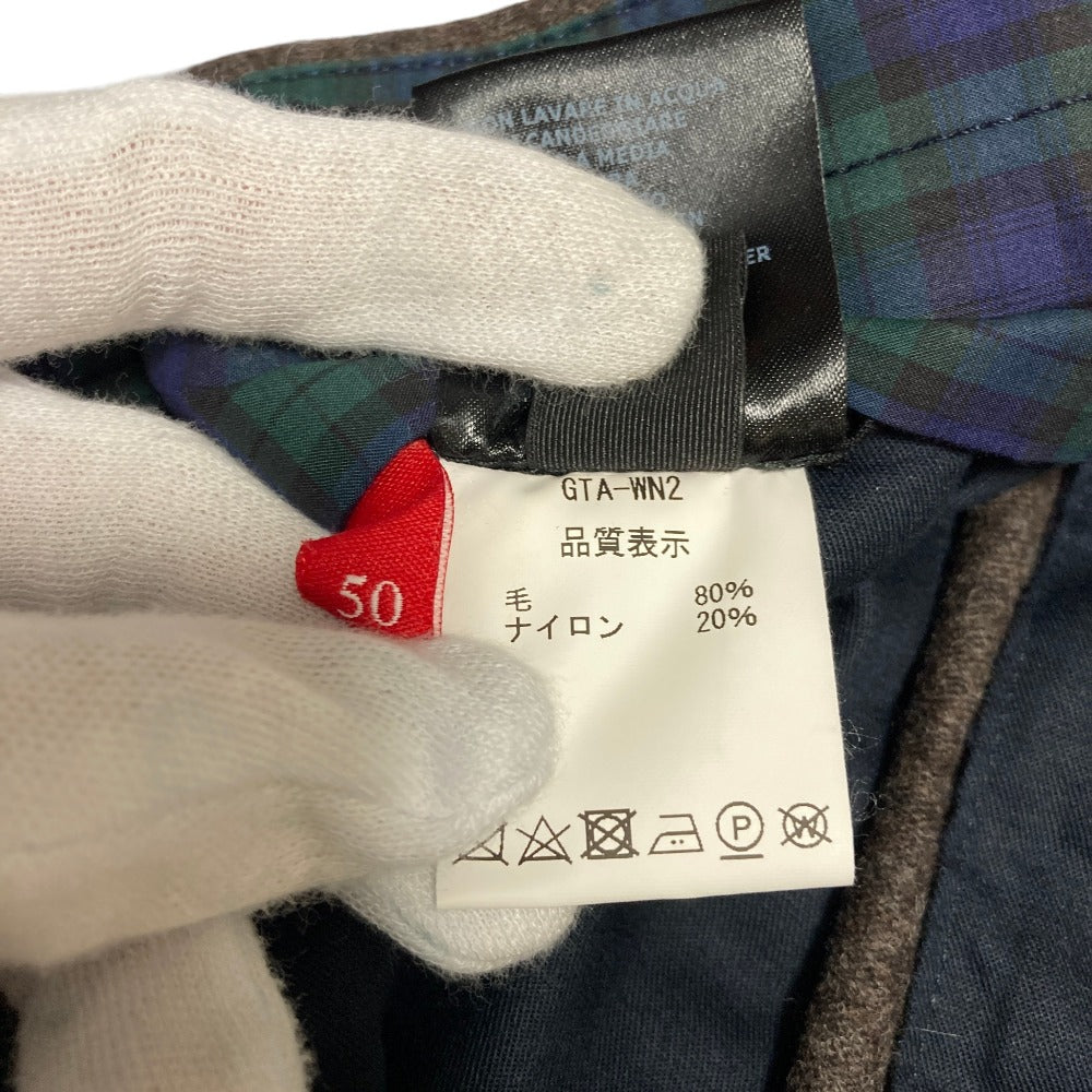 ジーティーアー フランネルウールスラックス