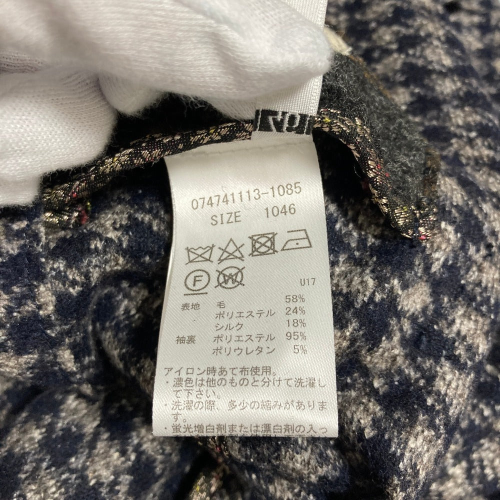 BOB 千鳥格ウールテーラードジャケット