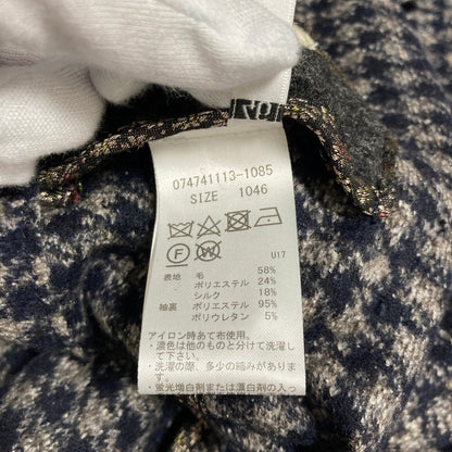 BOB 千鳥格ウールテーラードジャケット