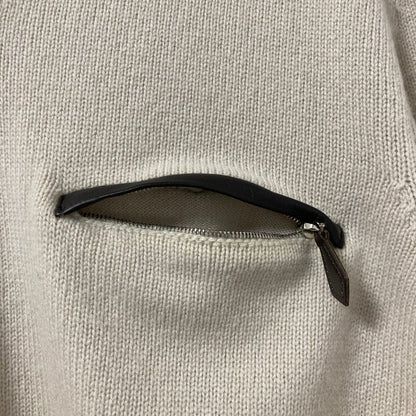 エルメス カシミアVネックニットセーター