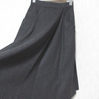 エルメス ウールカシミヤスカート