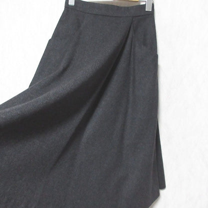エルメス ウールカシミヤスカート