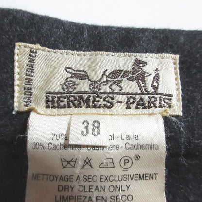 エルメス ウールカシミヤスカート