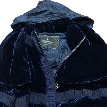 ジョルジオアルマーニ Cashmere Flakes Exclusive Edition カシミヤパデッドコート