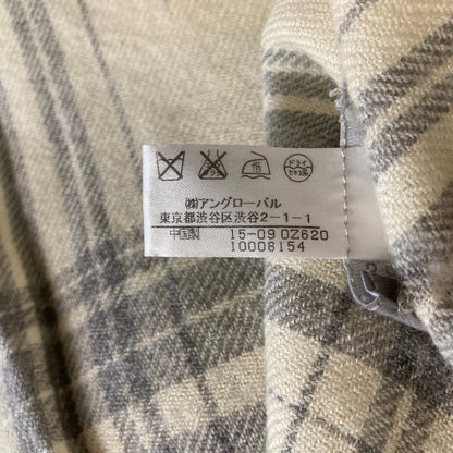 マーガレットハウエル カシミヤブレンド チェックマフラー