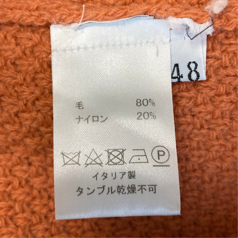 ルビアム 羊毛タートルネックニットセーター