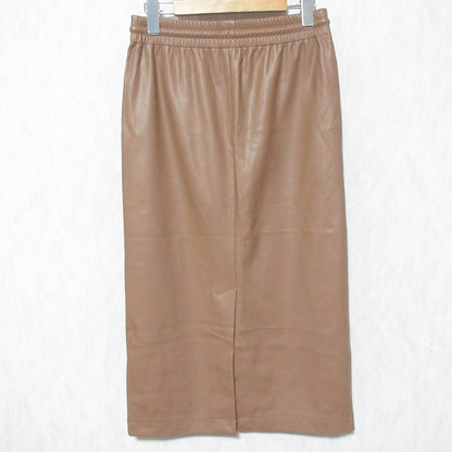 セオリー DRAWSTRING PENCIL SK エコレザースカート