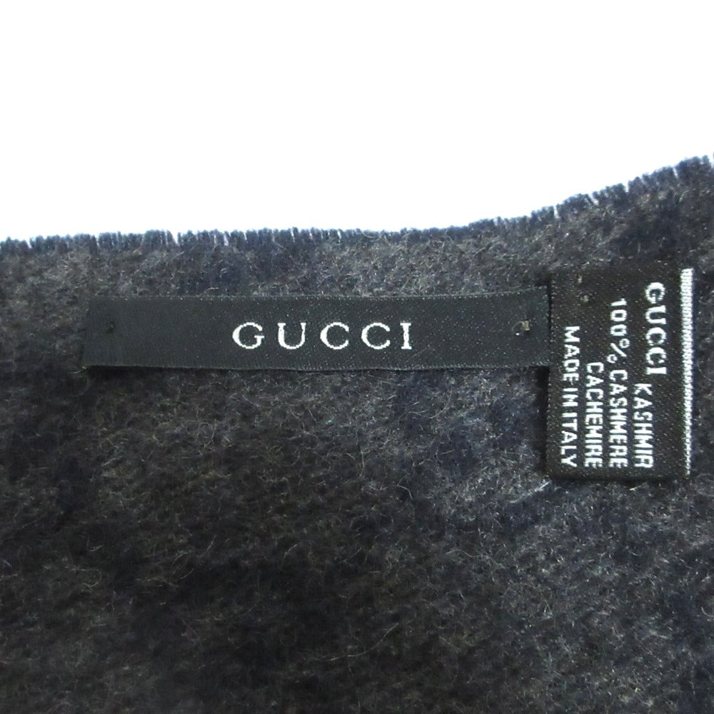 グッチ カシミヤ100％マフラー