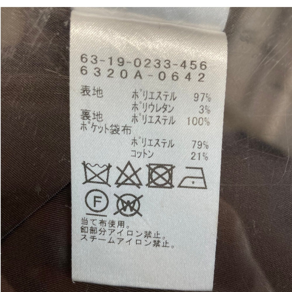 レイビームス グレンチェックダブルコート