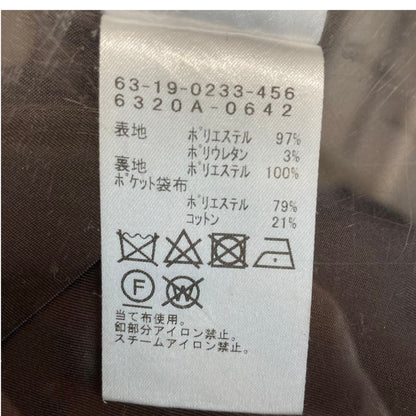 レイビームス グレンチェックダブルコート