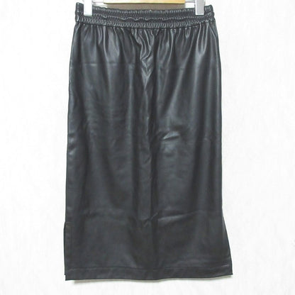 セオリー DRAWSTRING SK エコレザー スカート