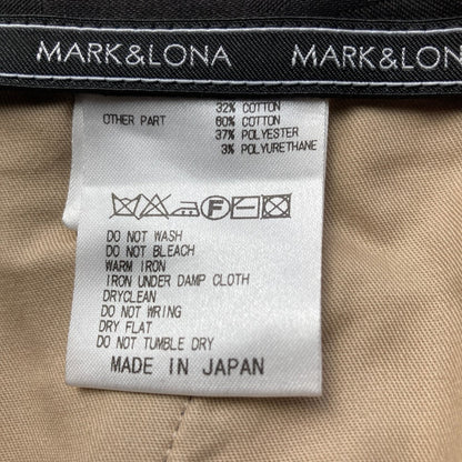 マークアンドロナ 千鳥格子ゴルフパンツ