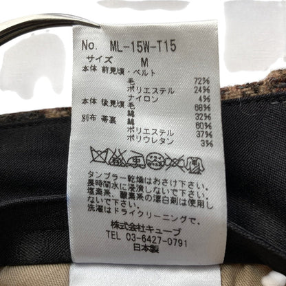 マークアンドロナ 千鳥格子ゴルフパンツ