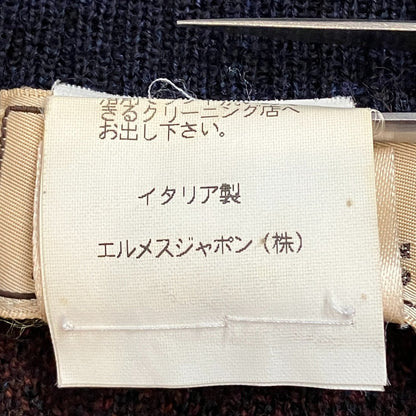 エルメス 総柄ニットセーター