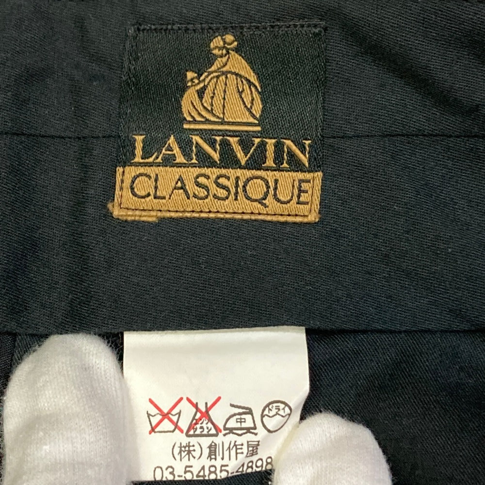 ランバン ピンストライプダブルブレストスーツセット