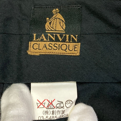 ランバン ピンストライプダブルブレストスーツセット