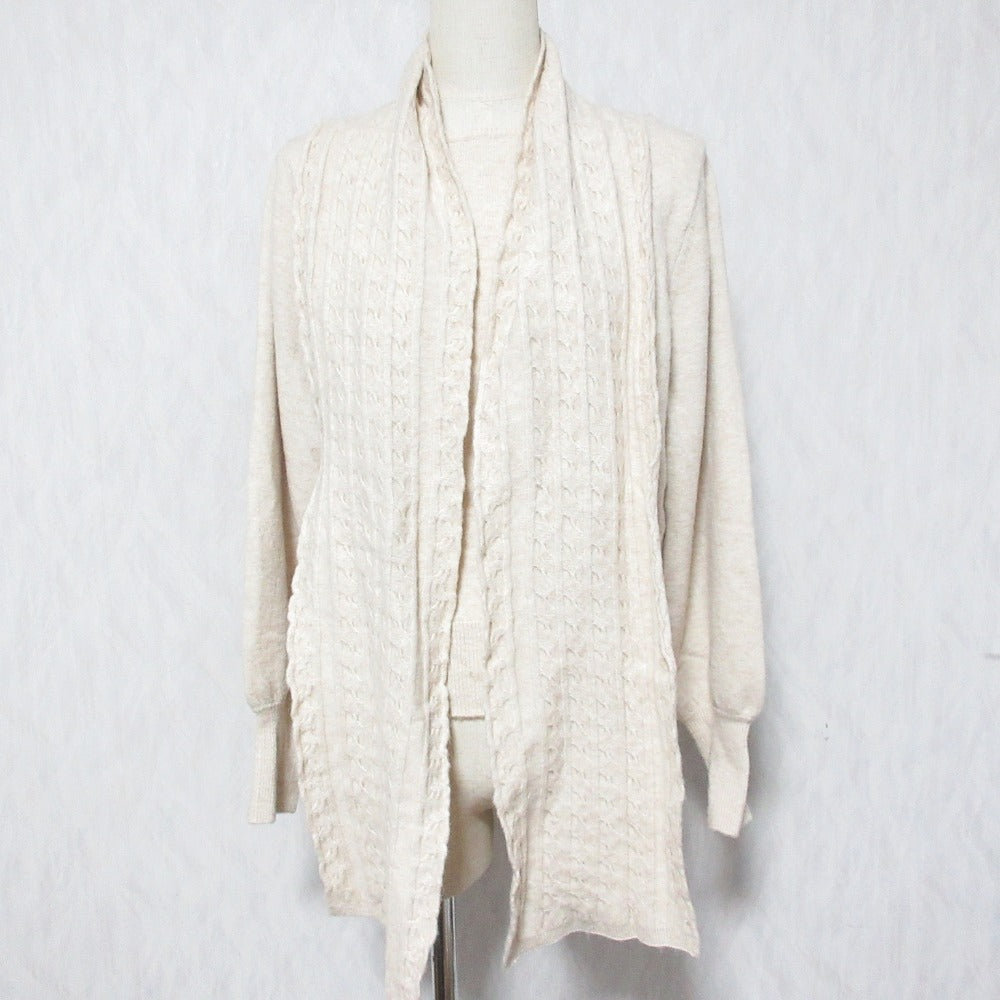 ハーリップトゥ Cable Stole Knit プルオーバー