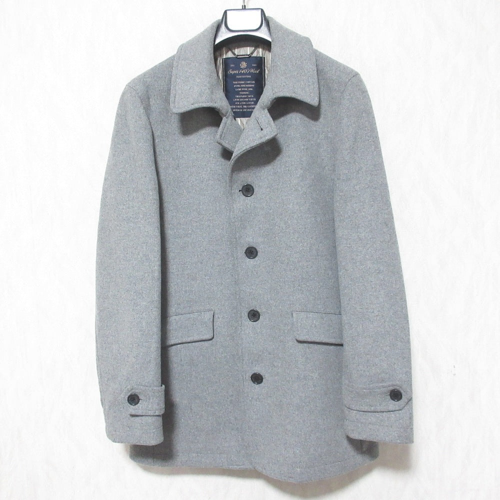 ナノユニバース SUPER140's WOOL パディングコート