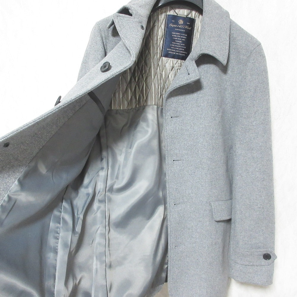 ナノユニバース SUPER140's WOOL パディングコート
