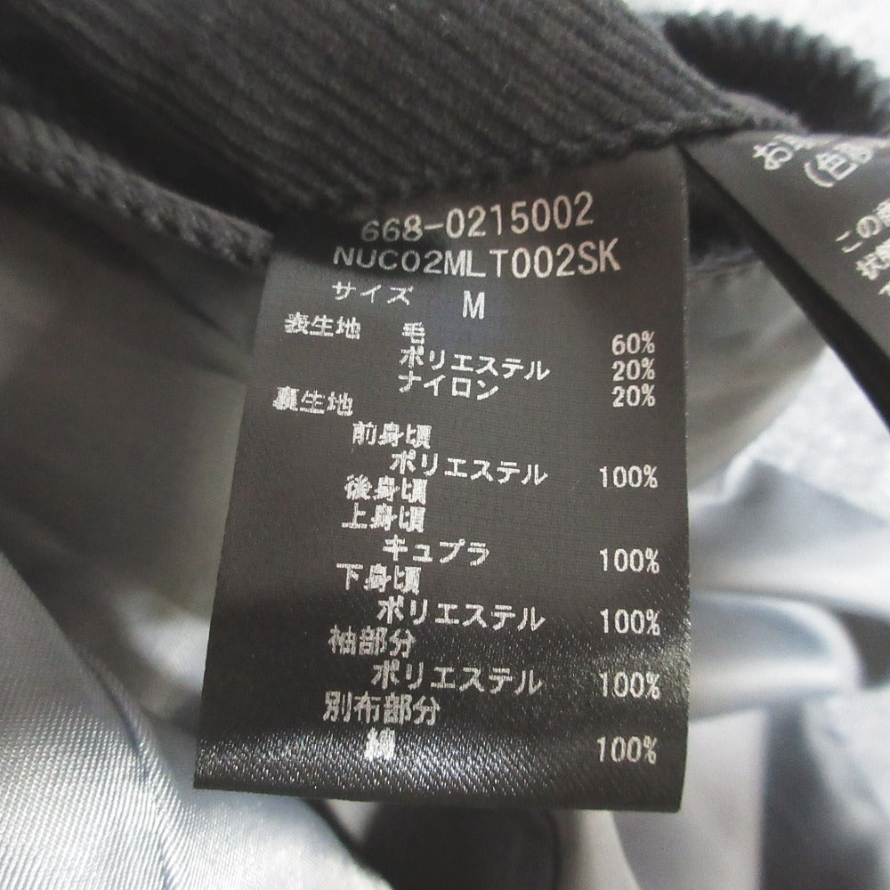 ナノユニバース SUPER140's WOOL パディングコート