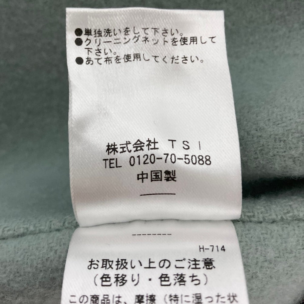 ナノユニバース スーパー140ウールミドルコート