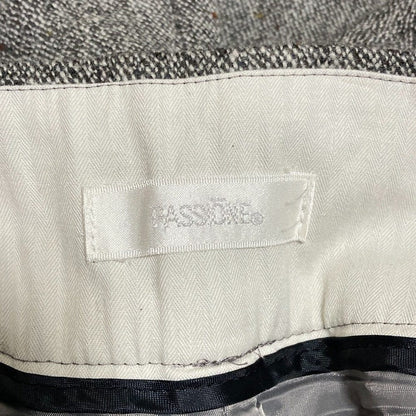パシオーネ カシミヤブレンドワイドパンツ