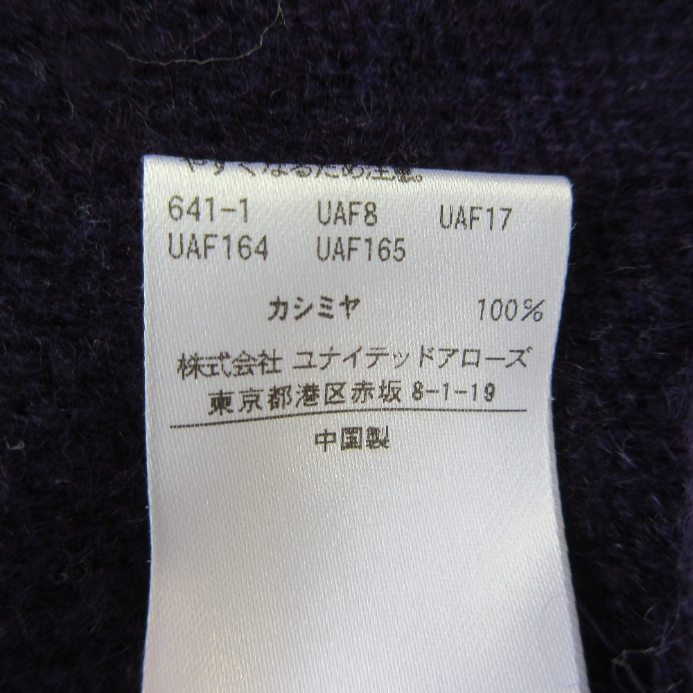 ドゥロワー カシミヤタートルネックニット