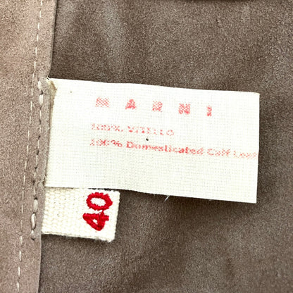 マルニ レザーコート