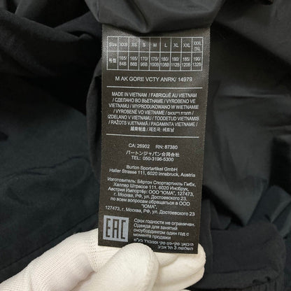 バートン GORE-TEX VCTY ベロシティ アノラックジャケット