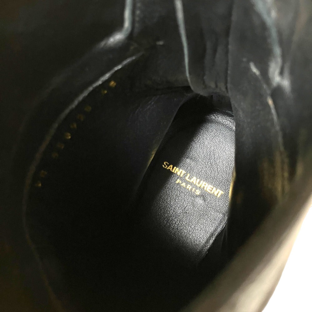 イヴサンローラン Miles Ankle Boots イールレザー ブーツ