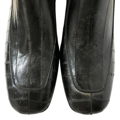 イヴサンローラン Miles Ankle Boots イールレザー ブーツ