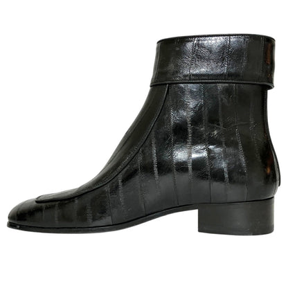イヴサンローラン Miles Ankle Boots イールレザー ブーツ