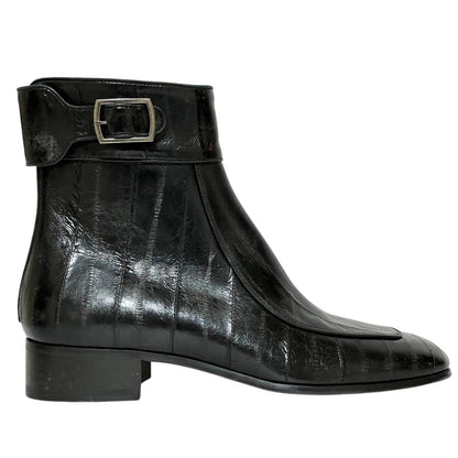 イヴサンローラン Miles Ankle Boots イールレザー ブーツ