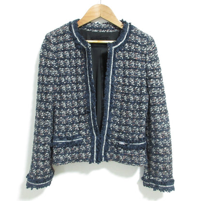 フォクシーブティック Marshmallow Tweed ノーカラージャケット