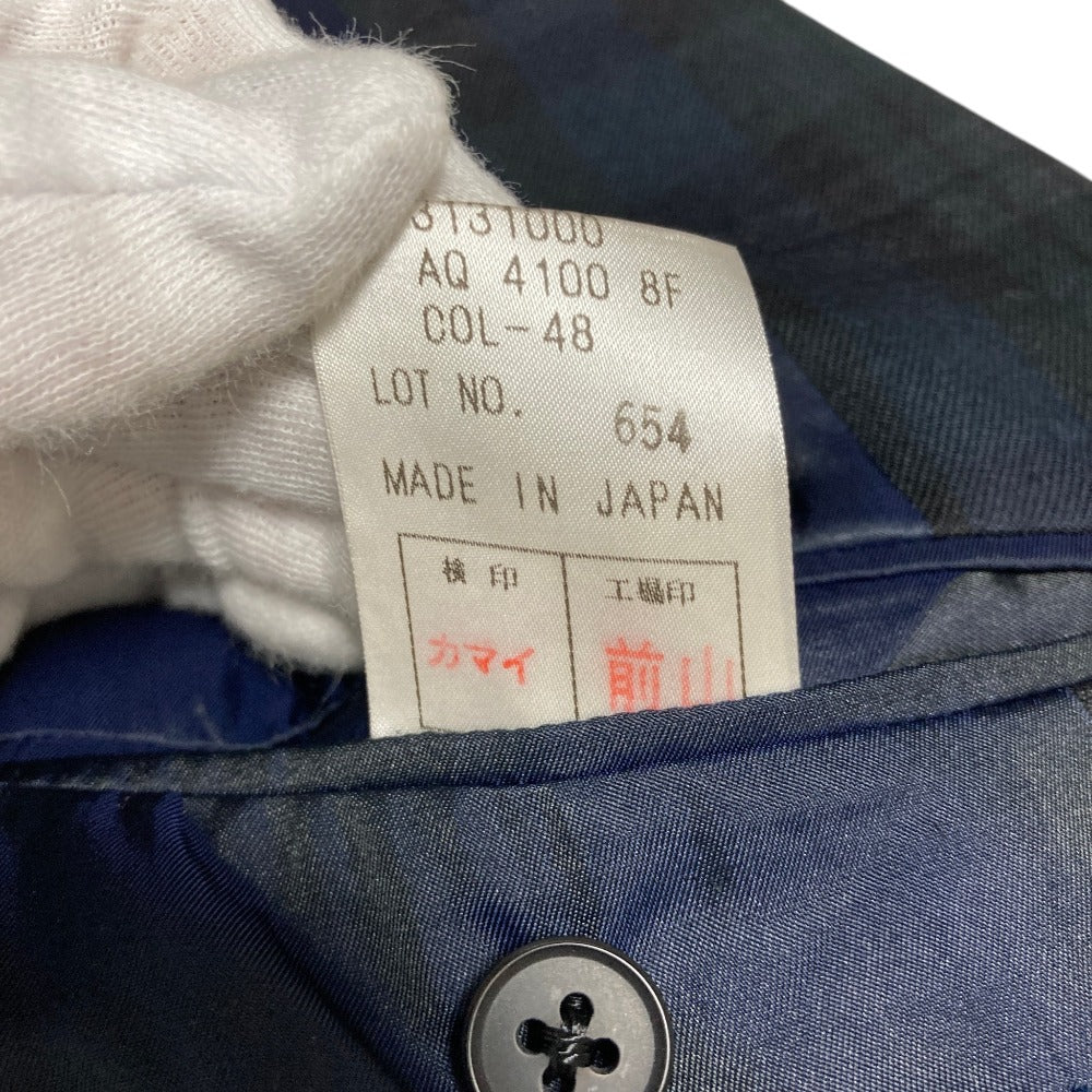 アクアスキュータム チェックブレザー