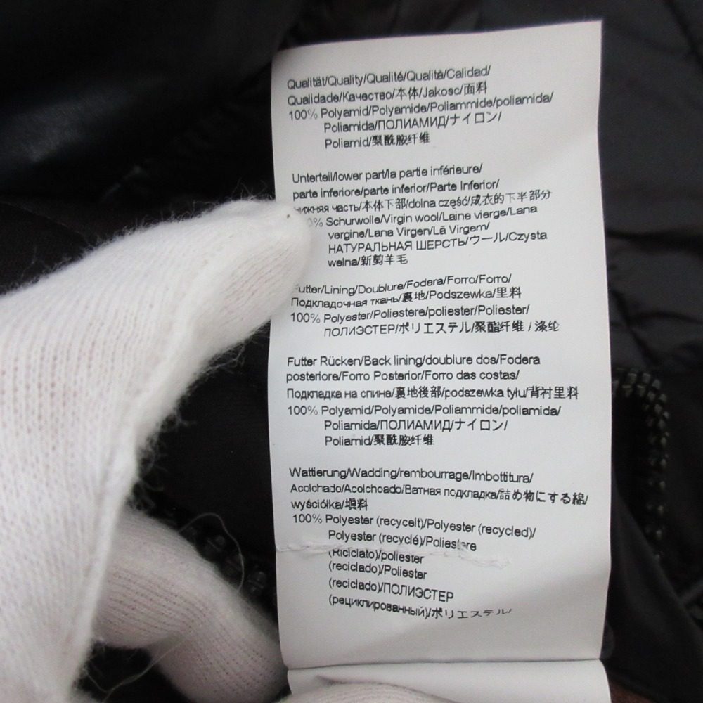 ヒューゴボス eco insulation ナイロンウールジャケット