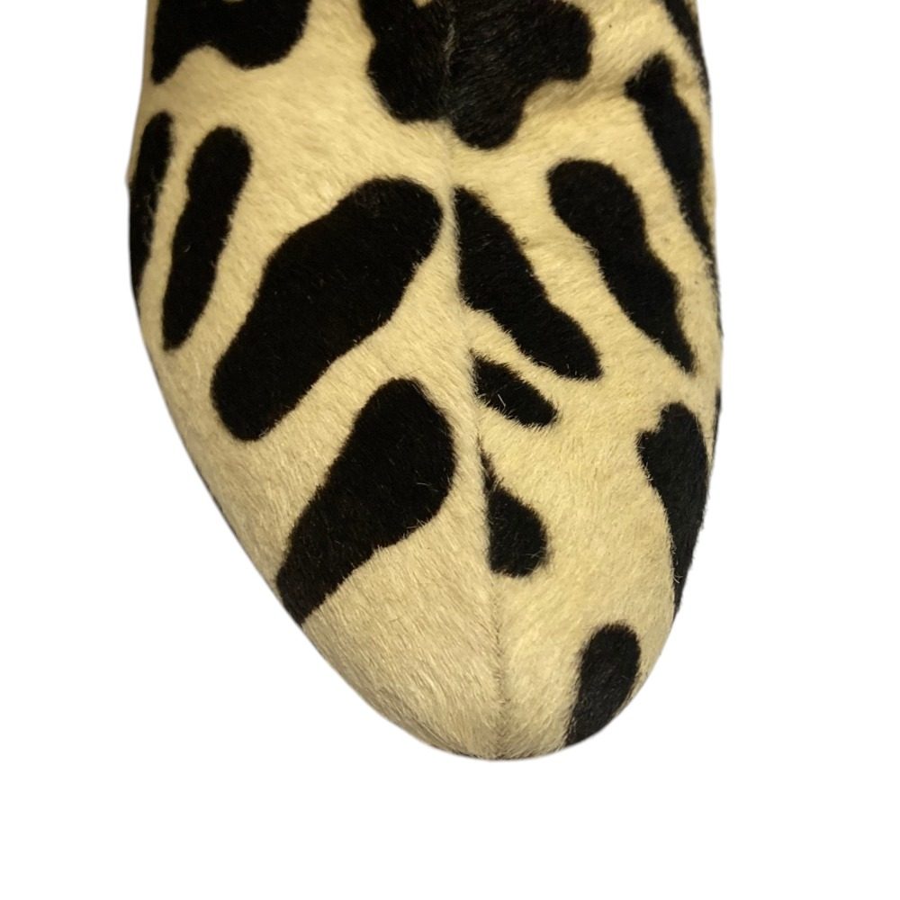 ジュゼッペザノッティ レオパードハラコショートブーツ