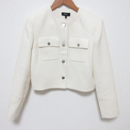 セオリー PLUSH TWEED PKT CARDEN ツイードジャケット
