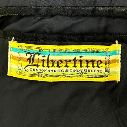 リバティーン 解体再構築 スカルプリント ストライプ テーラードジャケット