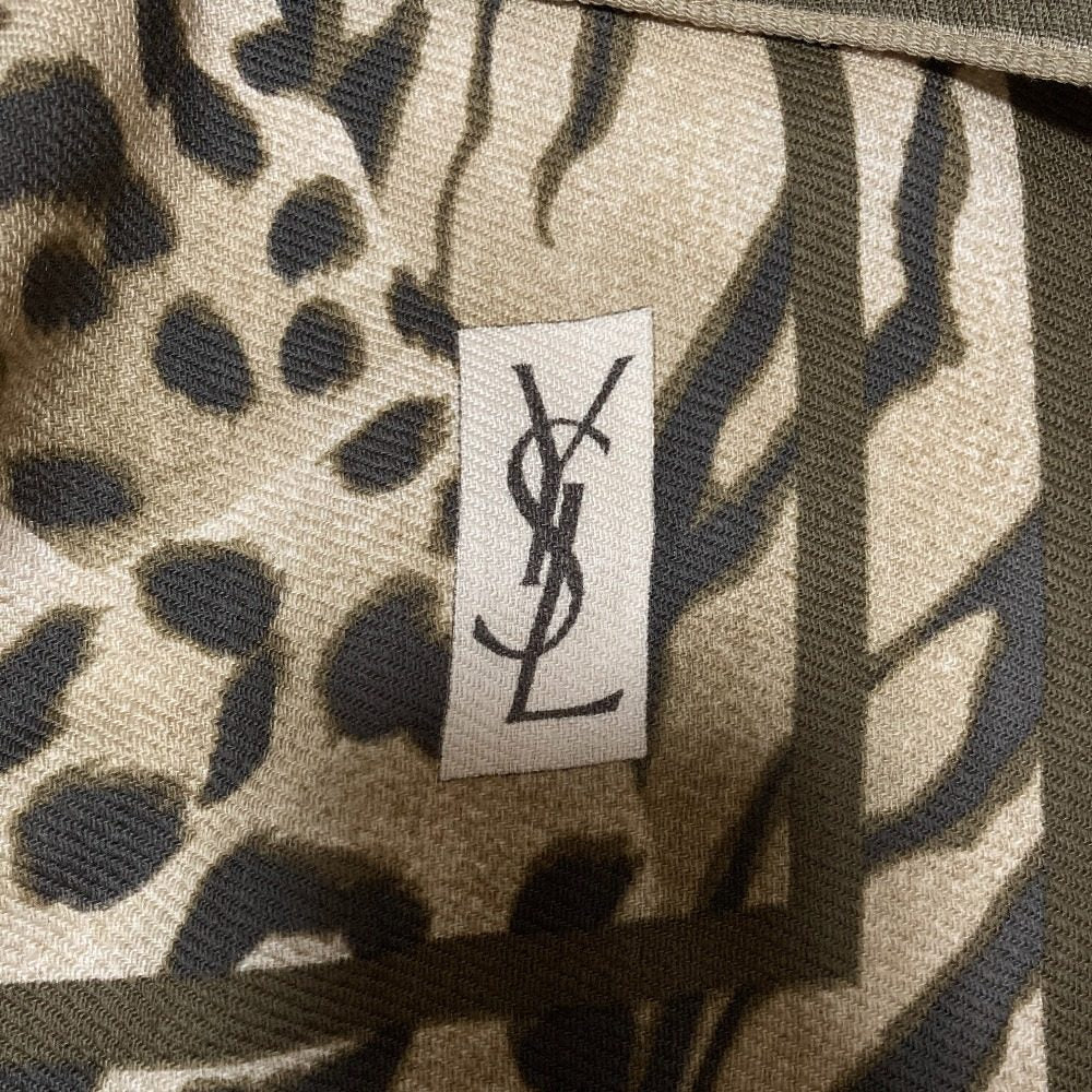 イヴサンローラン アニマル柄大判ストール