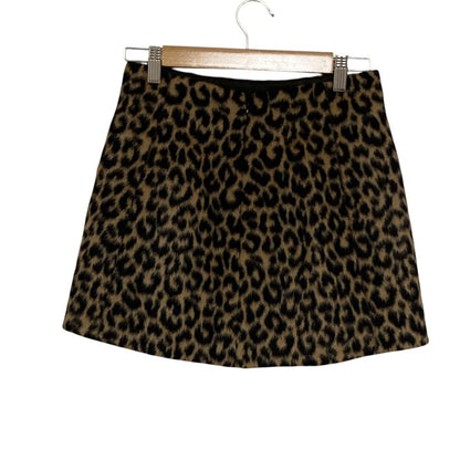 マディソンブルー MICRO MINI SKIRT LEOPARD ミニスカート