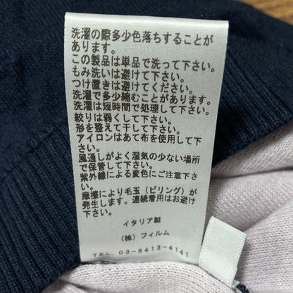 セッテフィーリカシミア コットンカシミヤハイゲージニットセーター