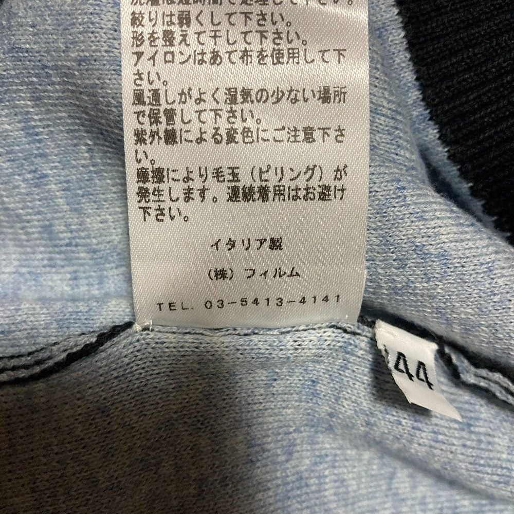 セッテフィーリカシミア コットンカシミヤハイゲージニットセーター