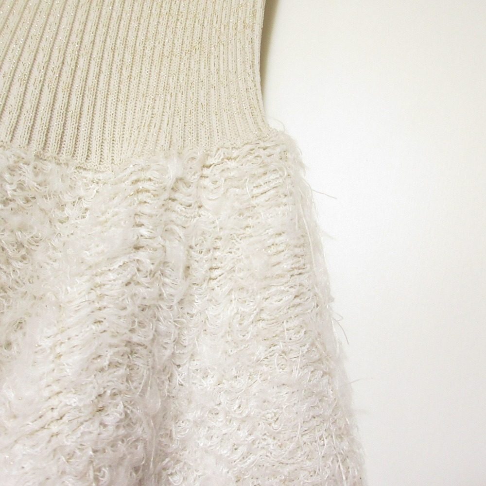 CFCL POTTERY PILE GLITTER ニットスカート