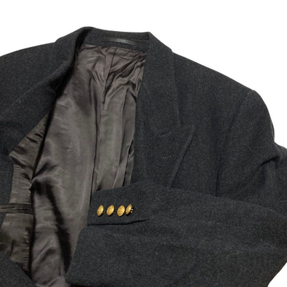 ヒューゴボス カシミヤウールダブルブレストブレザー