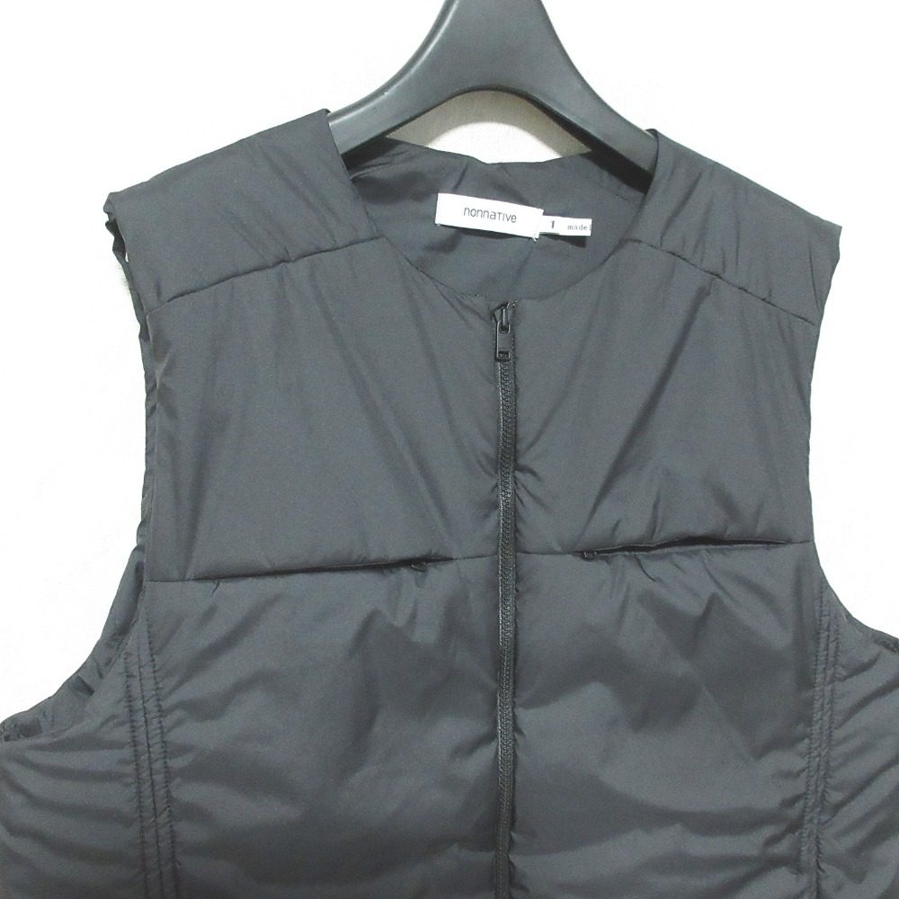 ノンネイティブ TROOPER PUFF VEST POLY TAFFETA DICROS ベスト