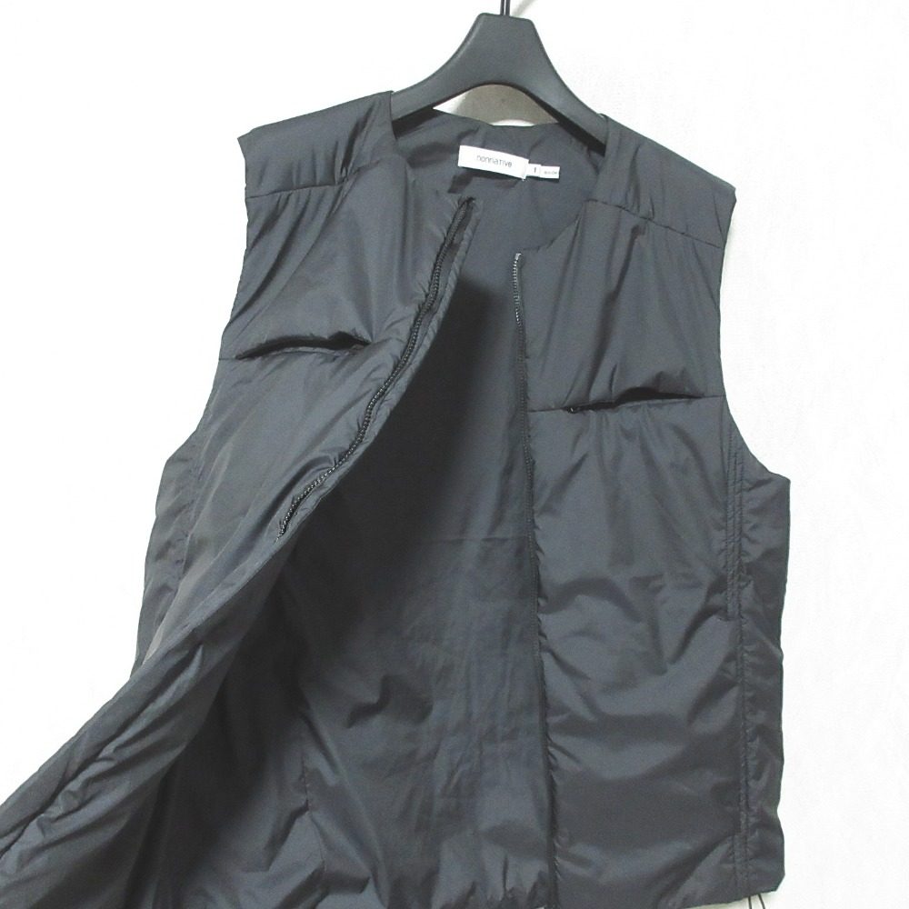 ノンネイティブ TROOPER PUFF VEST POLY TAFFETA DICROS ベスト