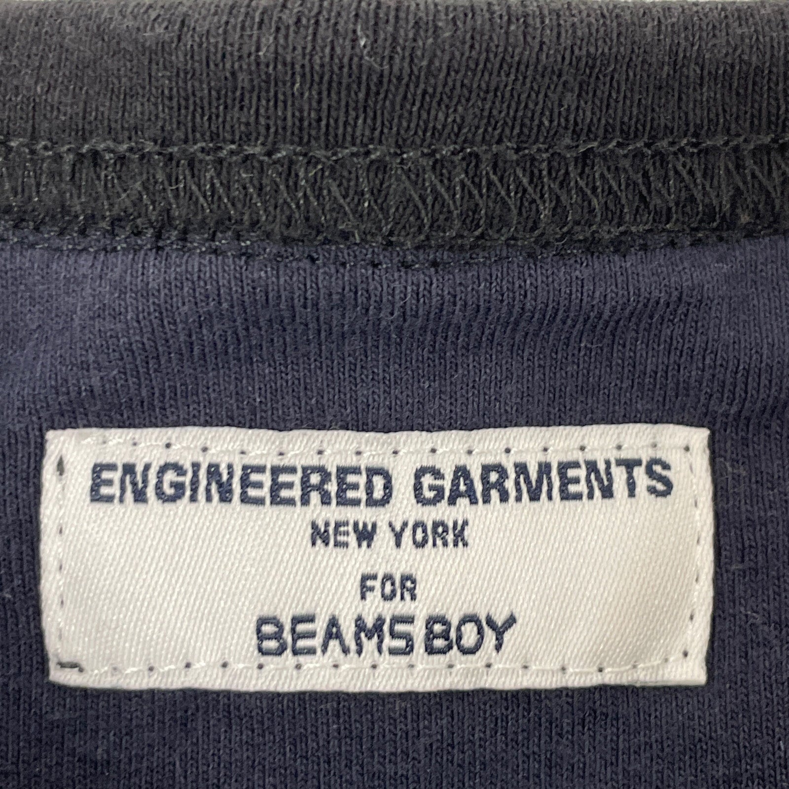 BEAMS × Engineered Garments コットン Tシャツ